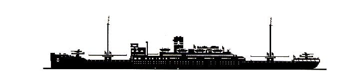 Rio De Janeiro Maru drawing profile