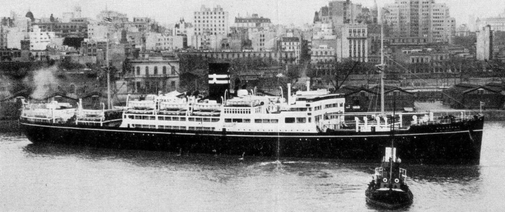 Rio De Janeiro Maru at port in 1930