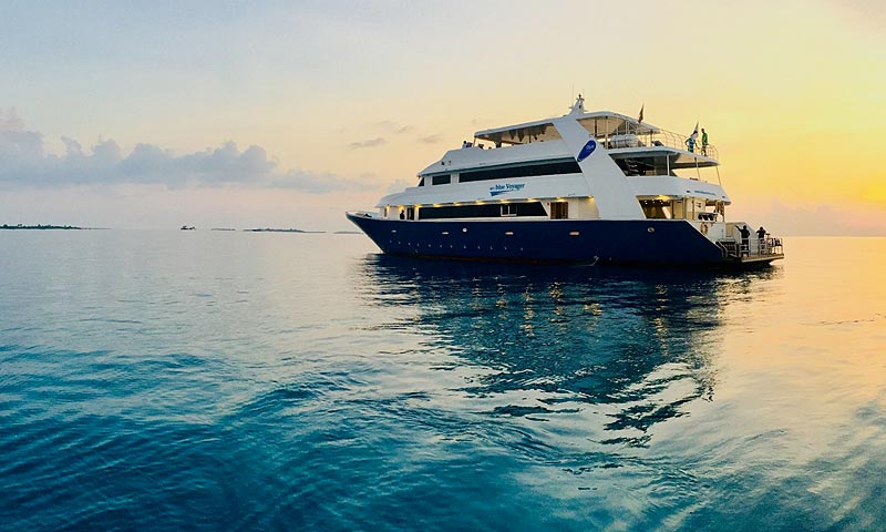 Maldives liveaboard Blue Voyager