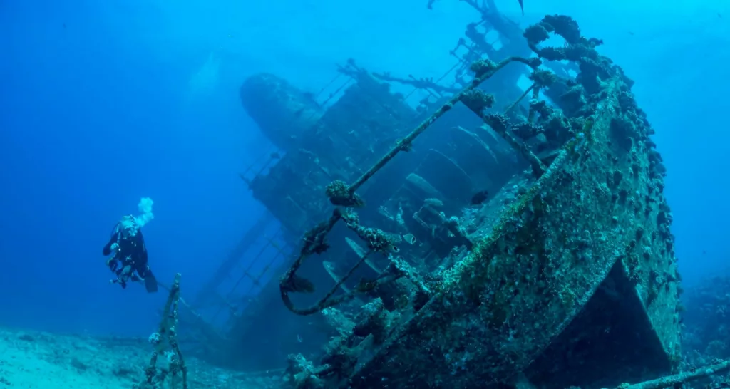 Red Sea Wrecks in Egypt