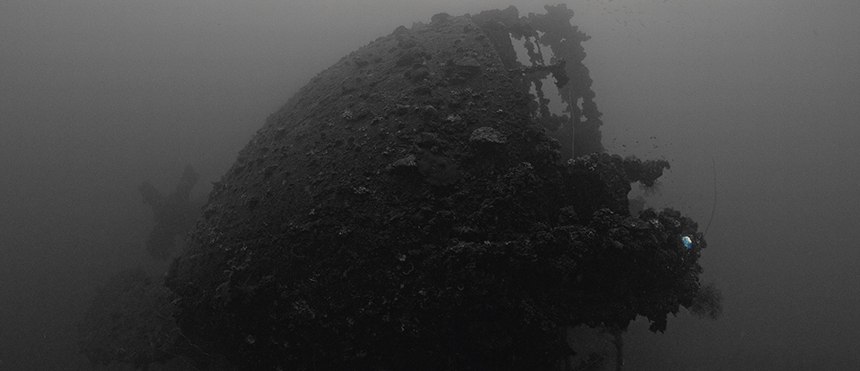 Stern of Rio de Janeiro Maru