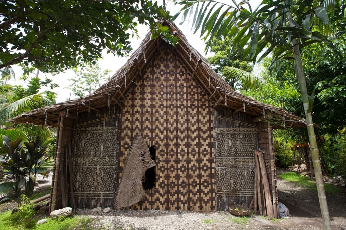 Village house in the Solomons