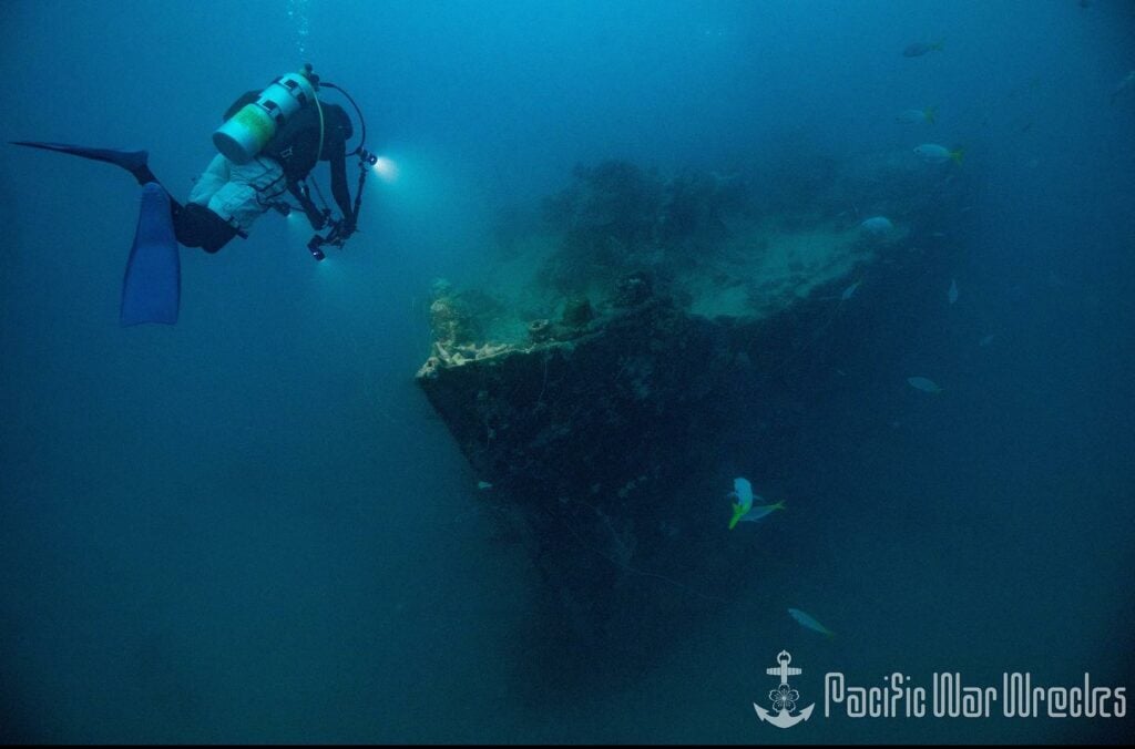 Helmet Wreck Palau
