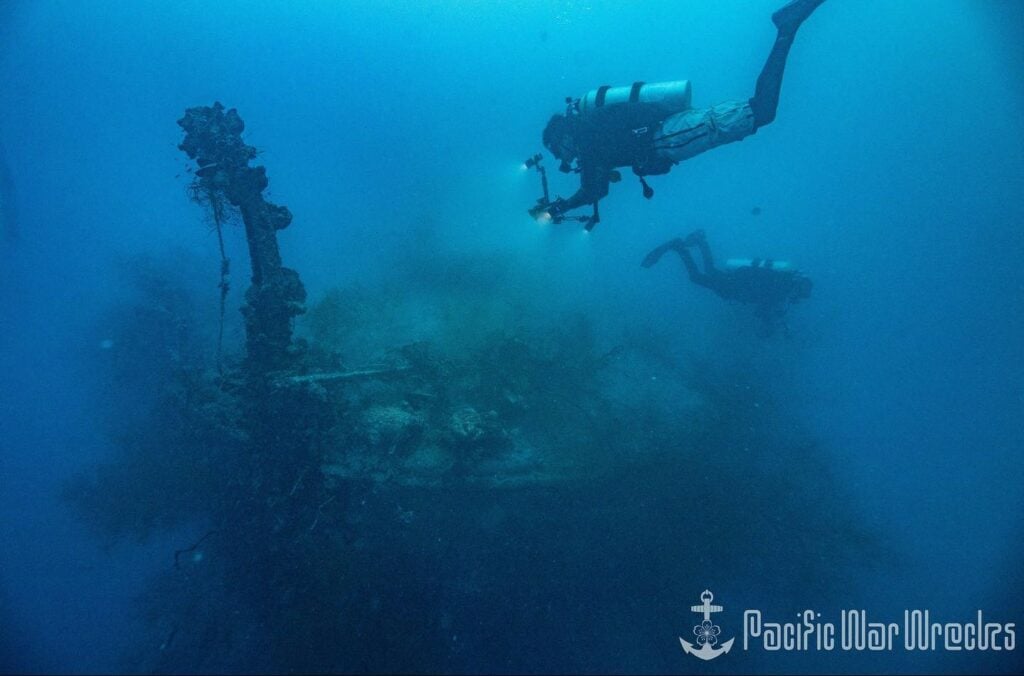 Wreck of the Amatsu Maru in Palau