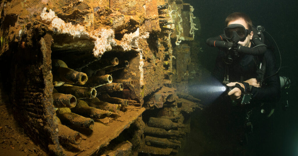 Inside the Rio De Janeiro in Truk