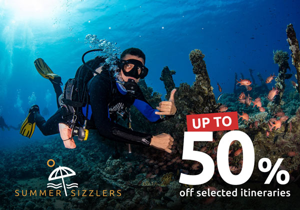 Master LIveaboards Summer Sizzlers - Get them while they're hot!