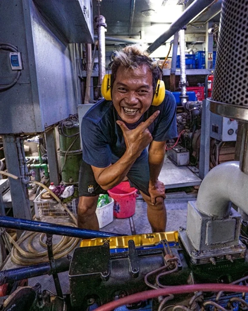 Zumi, Chief Engineer on Indo Master