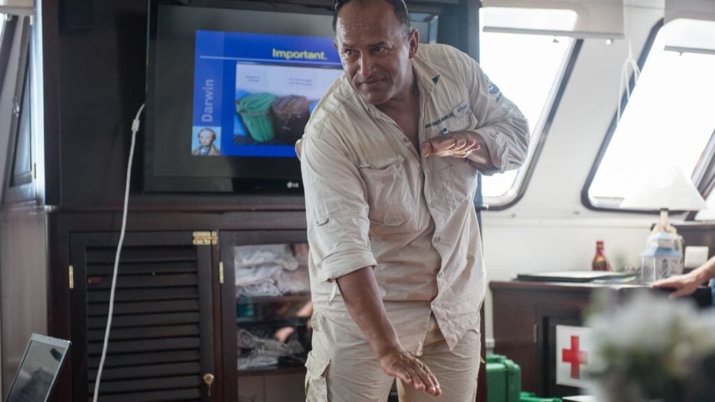 A guide explains how far from the bottom your should be in current