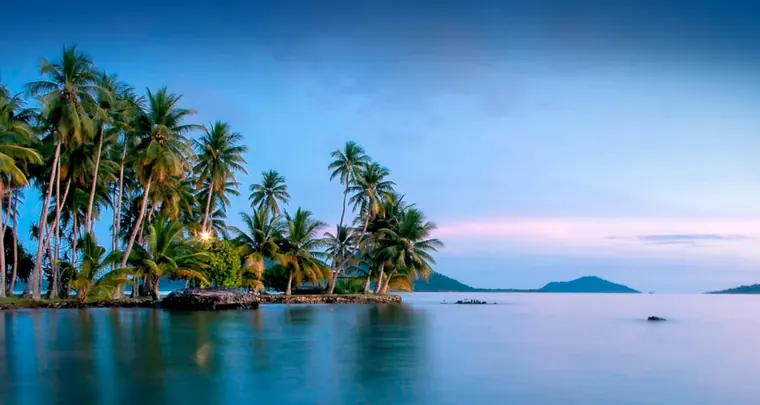 Truk Lagoon Island Picnic